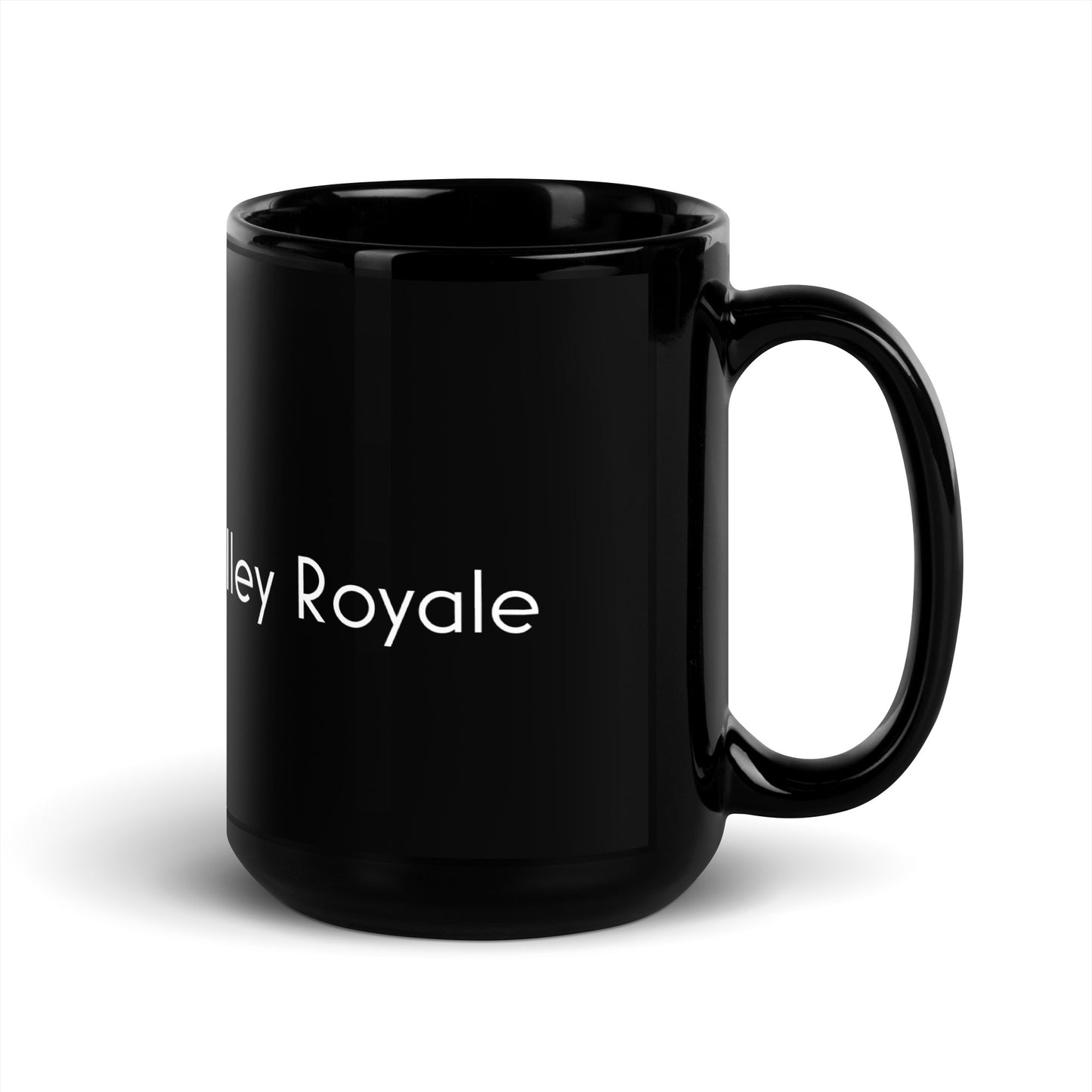 Black Glossy Mug